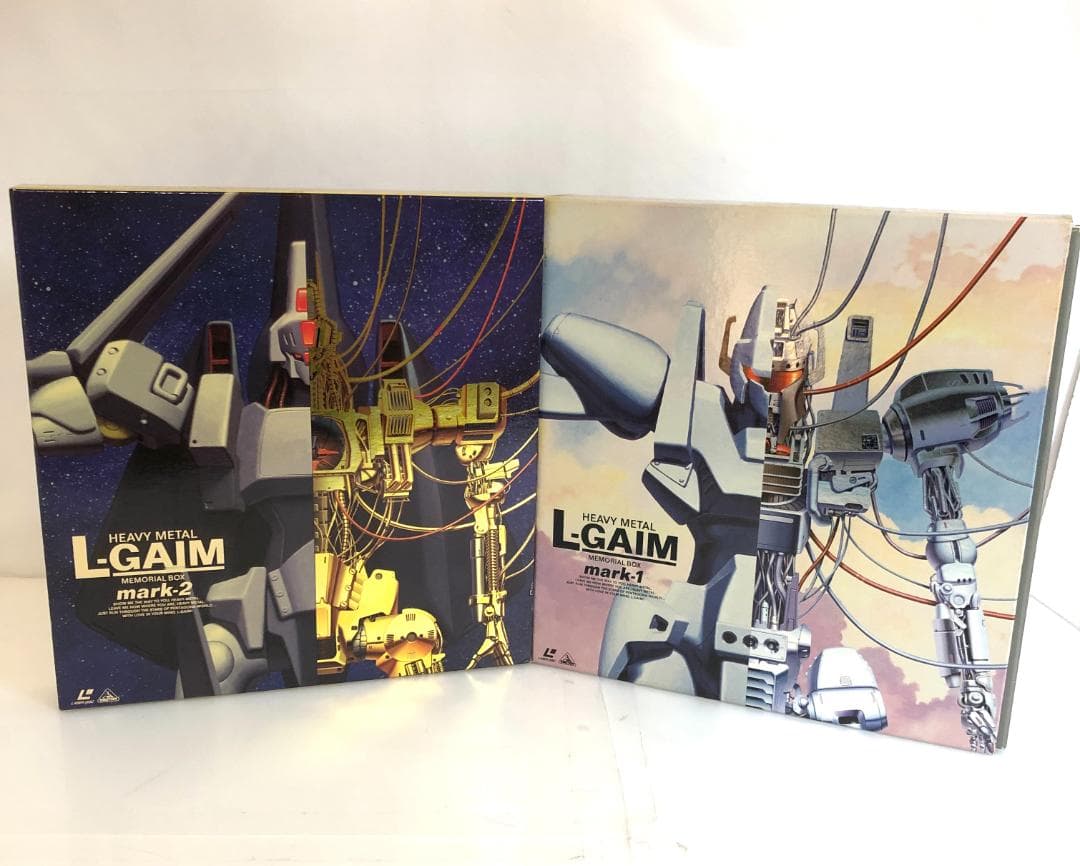 LD、重戦機エルガイム　2LD-BOX、LD 8枚セット　メモリアルボックス