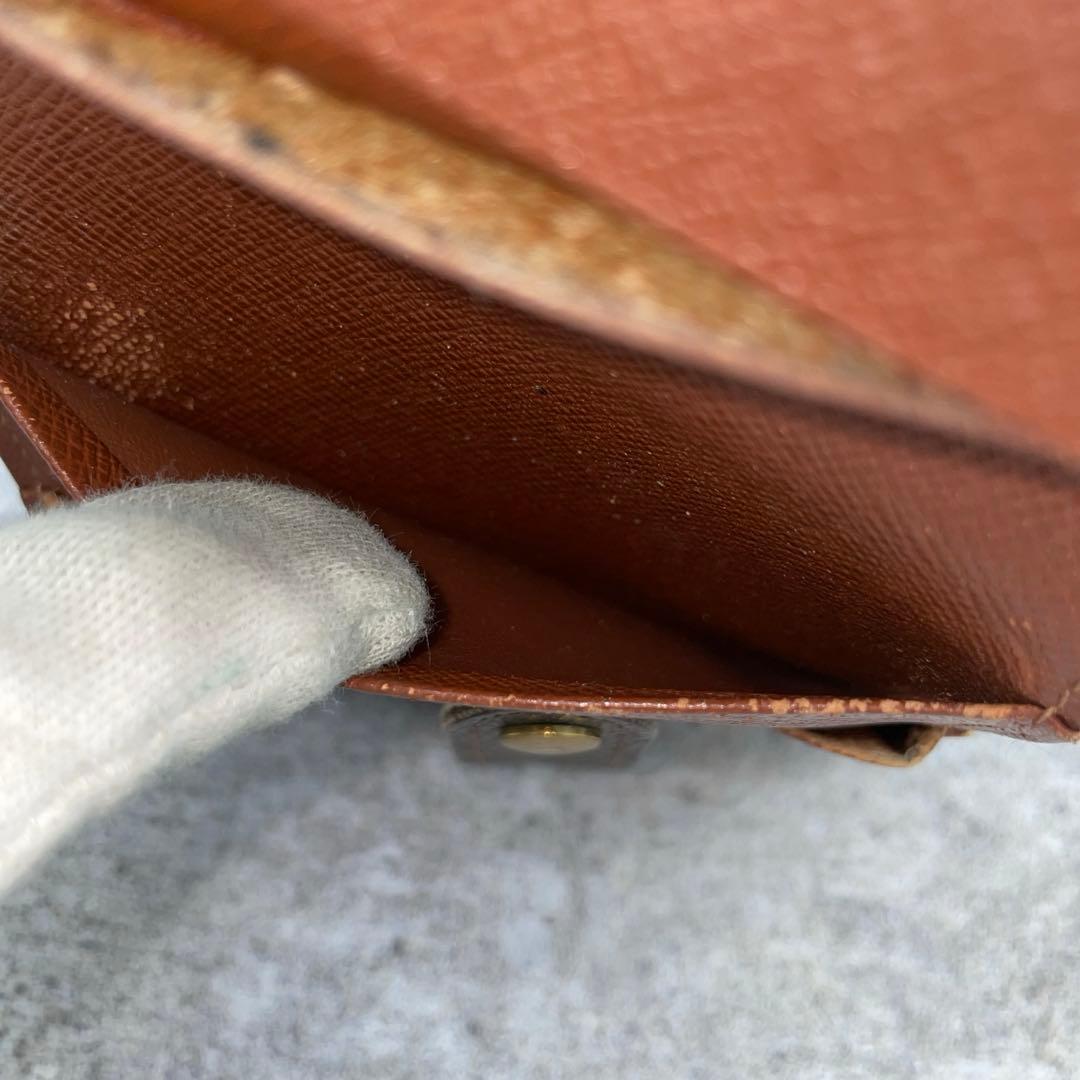 LOUIS VUITTON ルイヴィトン　折り財布　モノグラム　レザー　ブラウン