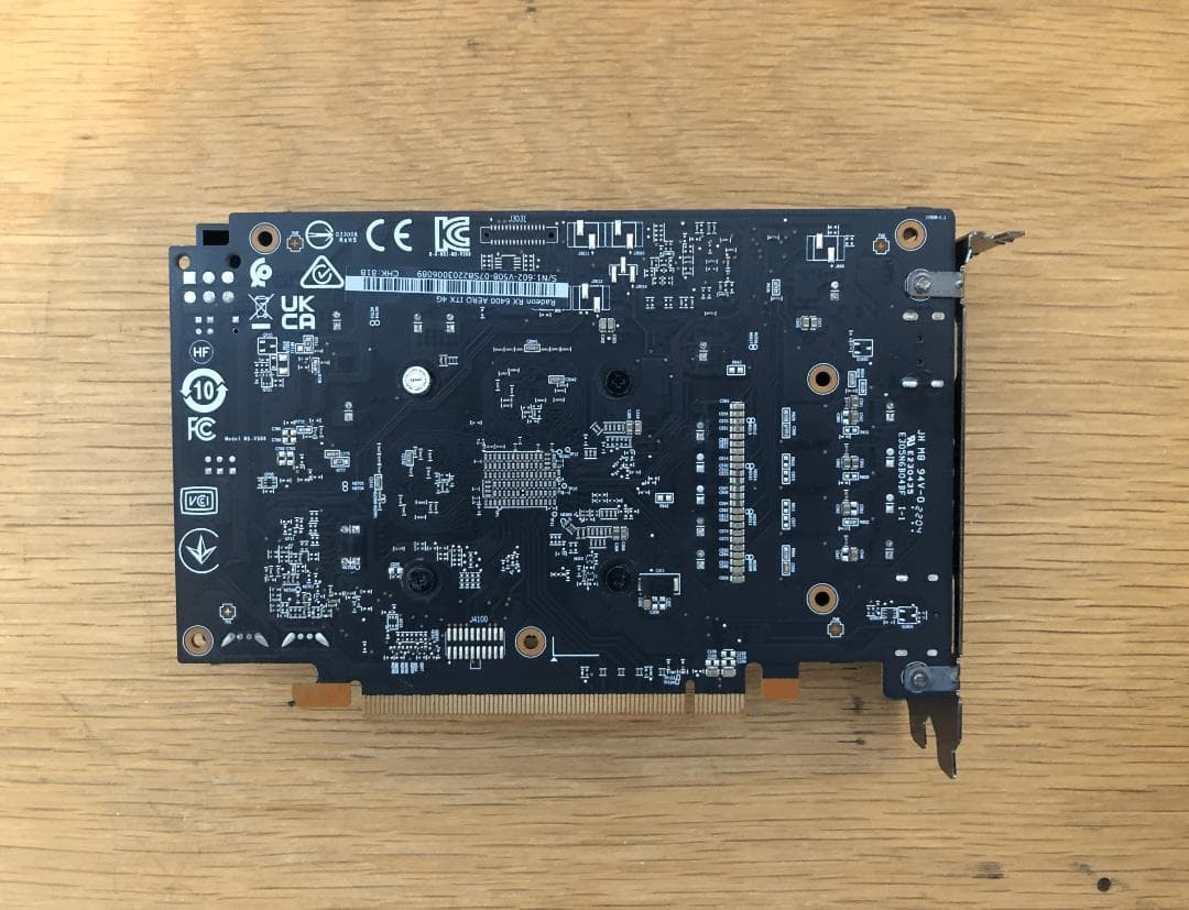 RX6400　状態よし　箱・ガード3個・帯電防止袋あり
