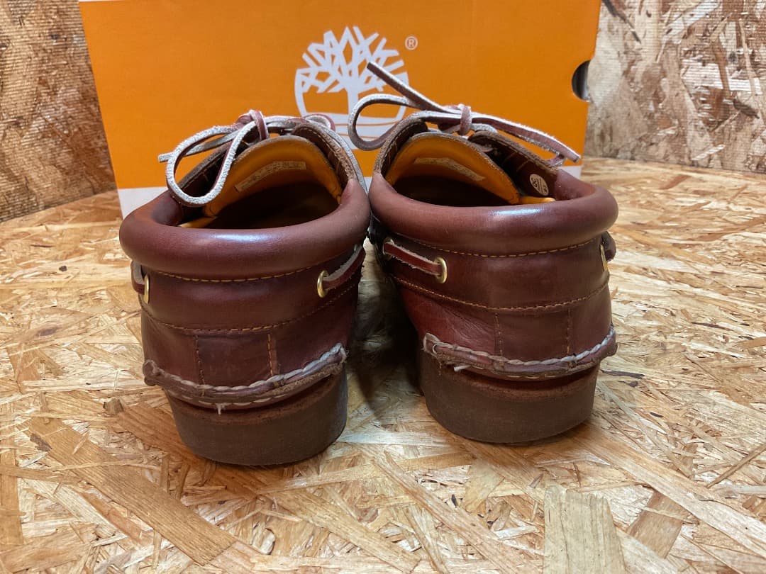 ティンバーランド 50009 3EYE LUG BOAT SHOE バーガンディ