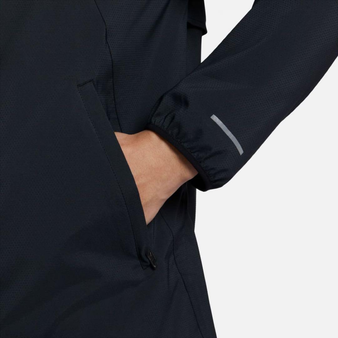 XL 新品 ナイキ ウインドランナー ランニングジャケット ウーブン レペル 黒