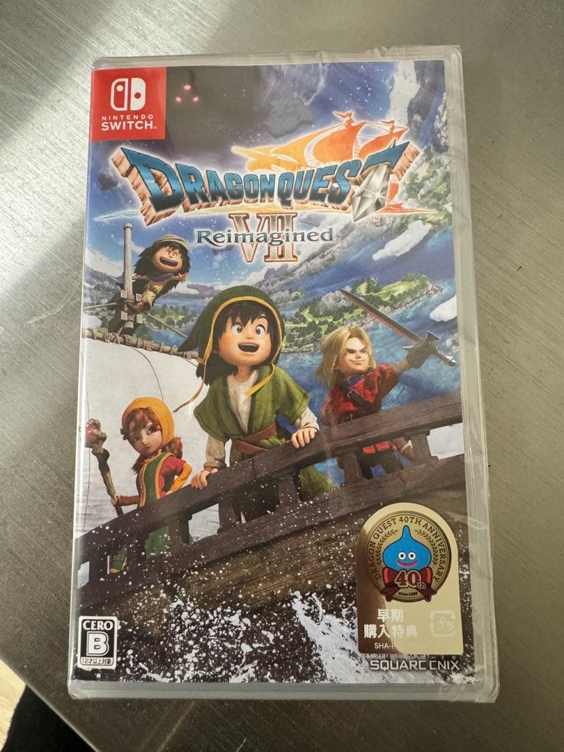 新品未開封　ドラゴンクエストVII リメイク版