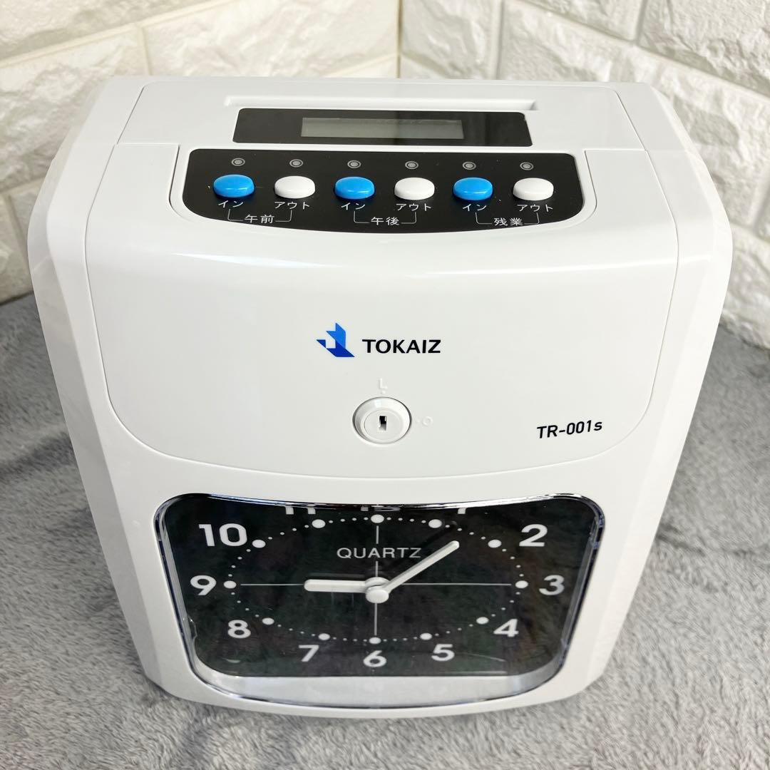 【美品】TOKAIZ トカイズ タイムレコーダー TR-001s タイムカード付