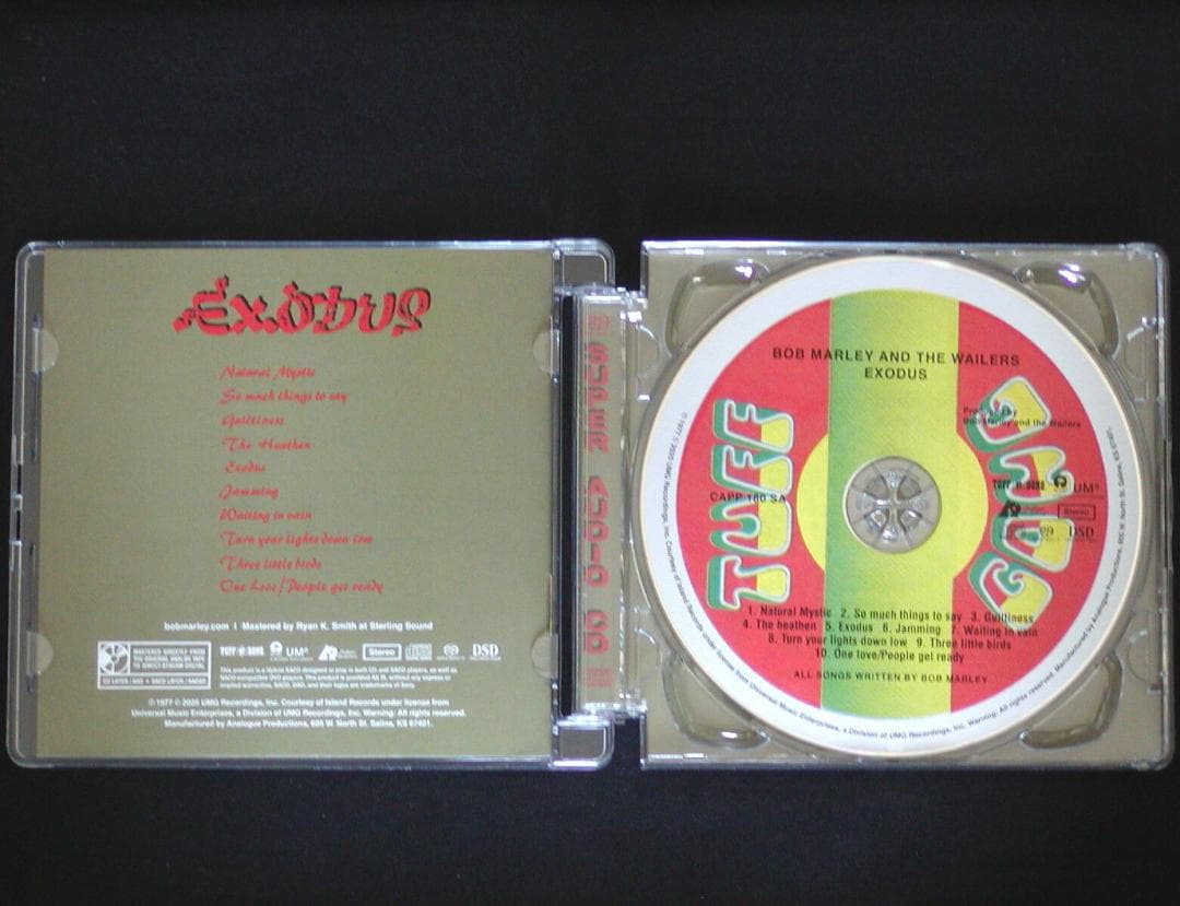 【新品同様】SACD　EXODUS　ボブ・マーリー ＆ ザ・ウェイラーズ　AP