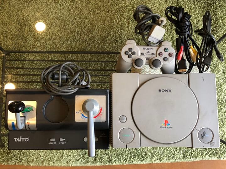 PlayStation１　本体＆ソフトセット　他オプション付き　ジャンク品