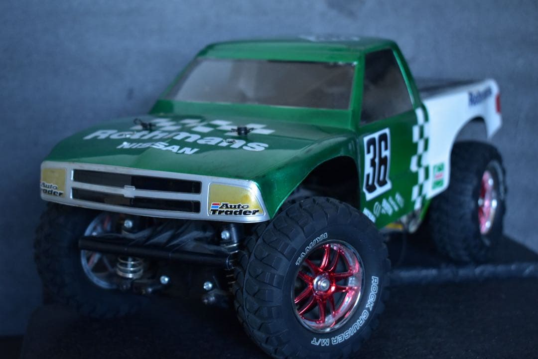1/10 タミヤ シボレー S10 4x4 レーシングトラック メカ付き