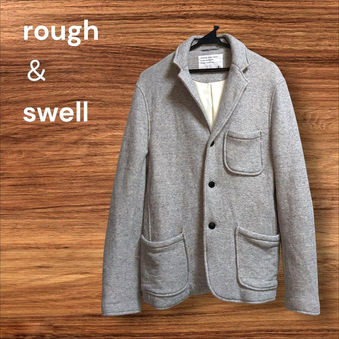 rough＆swell ラフ＆スウェルゴルフマジソンジャケットメンズSグレー