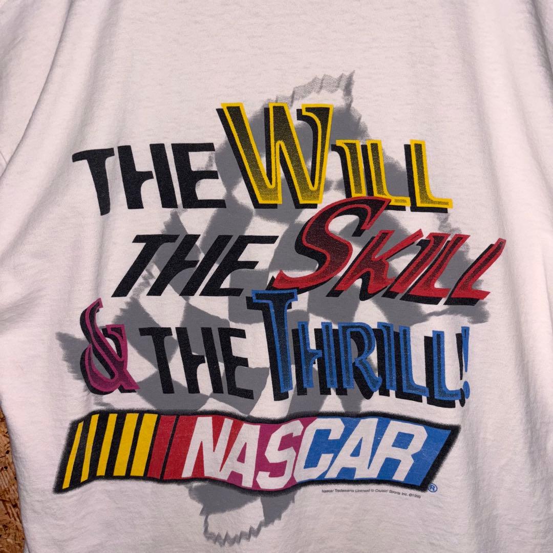 US古着 NASCAR プリント モーターカルチャーTシャツ　古着