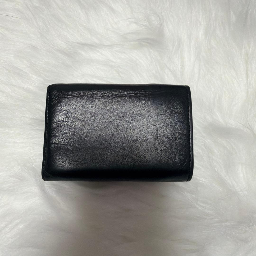 BALENCIAGA ブラック 三つ折り財布