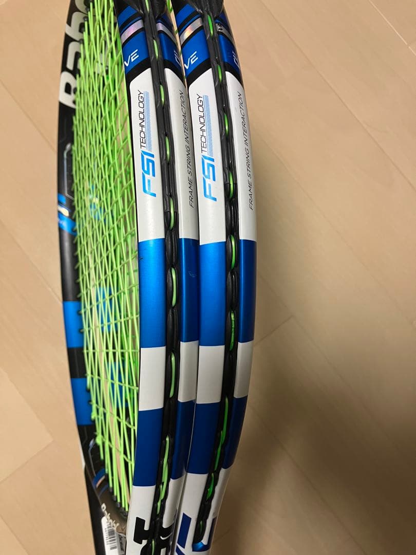 美品Babolat Pure Drive 2015 テニスラケット 2本セット
