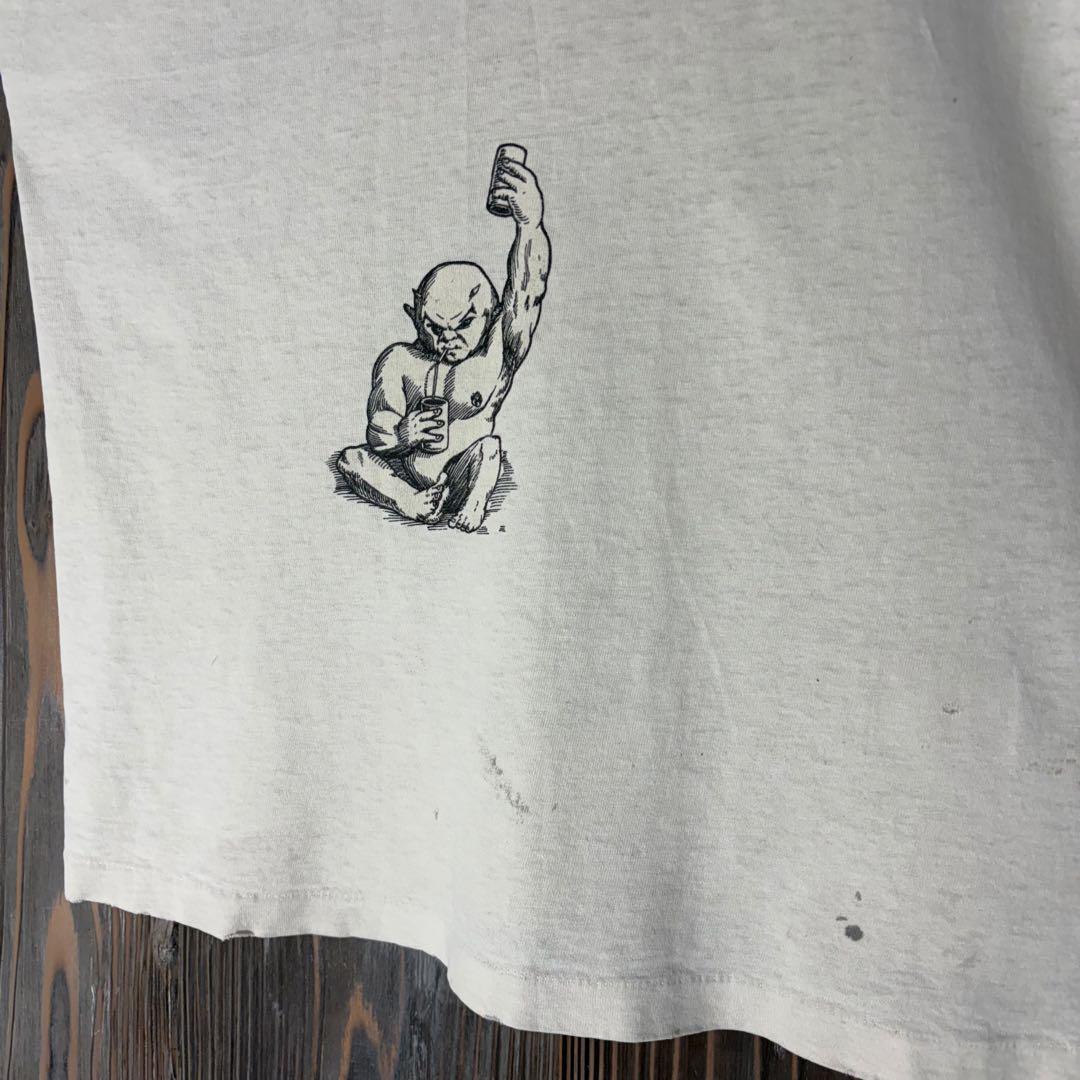 90s Ozzy Osbourne ヴィンテージTシャツ キリスト　一点物　ボロ