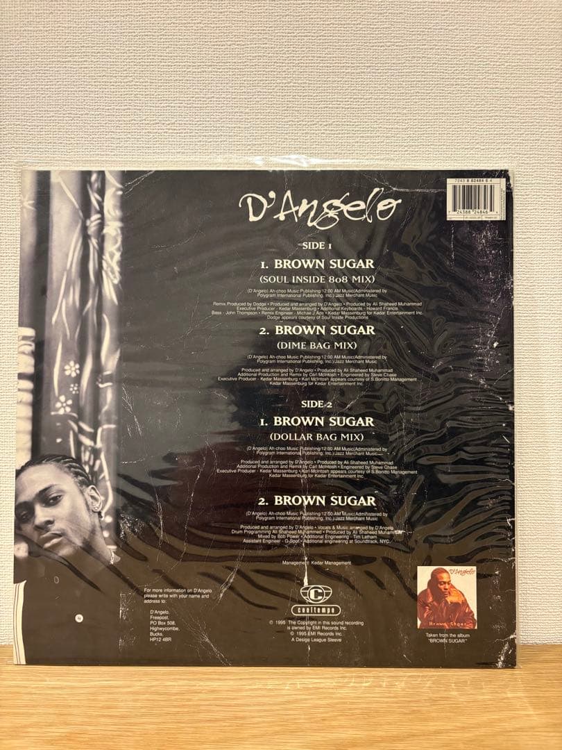 洋楽 D'Angelo / BROWN SUGAR