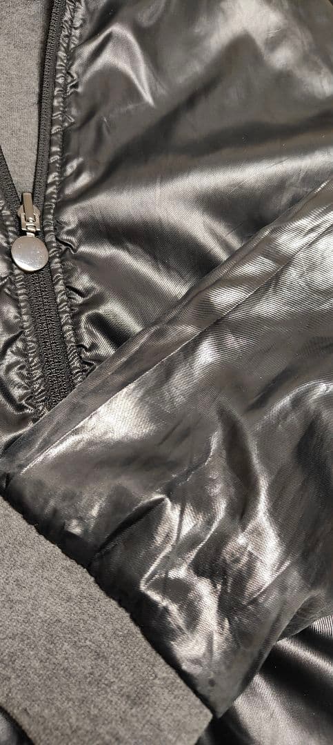 EA7 Emporio Armani グレー ジャンパー　リバーシブル　xl　訳