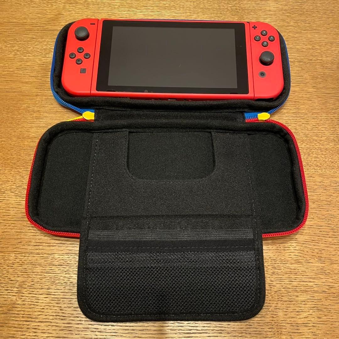 Nintendo Switch マリオレッド×ブルー マリオカート8付き
