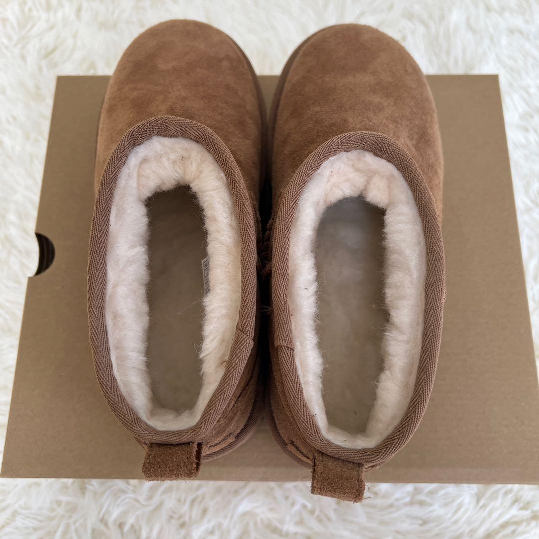 UGG クラシック ウルトラミニプラットフォーム ブーツ Chestnut