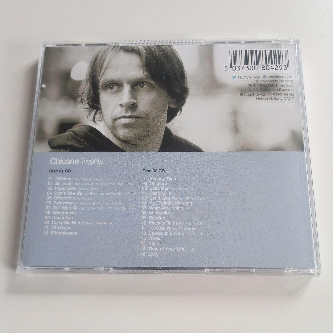 Chicane Twenty　シケイン　アルバム　CD　トランス