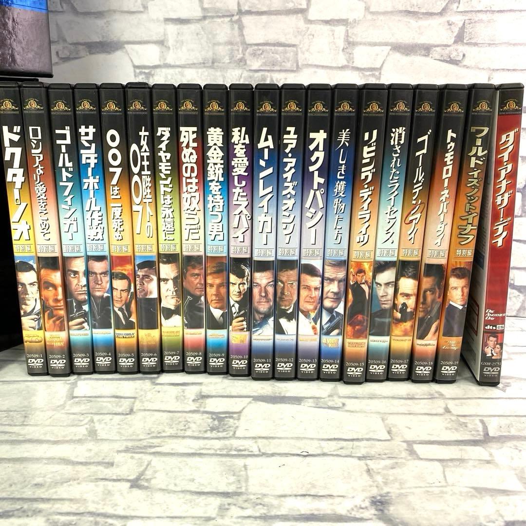 007 製作40周年記念限定BOX DVD19巻＋1巻 美品　ジェームズボンド