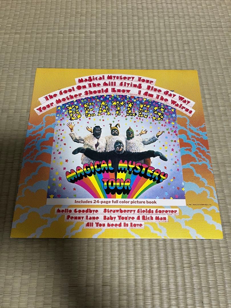 UK盤 BEATLES/MAGICAL MYSTERY TOUR/PCTC255
