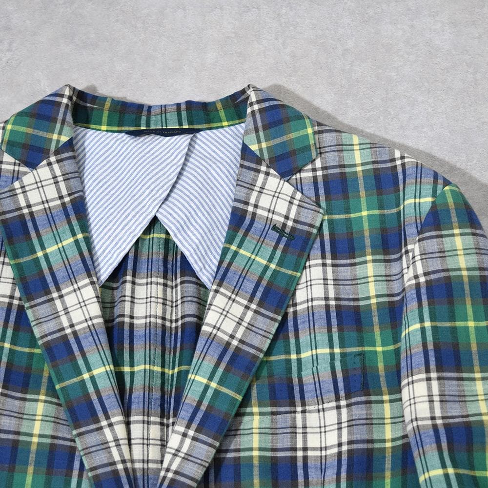 ブルックスブラザーズ REGENT FIT マドラスチェック サマージャケット