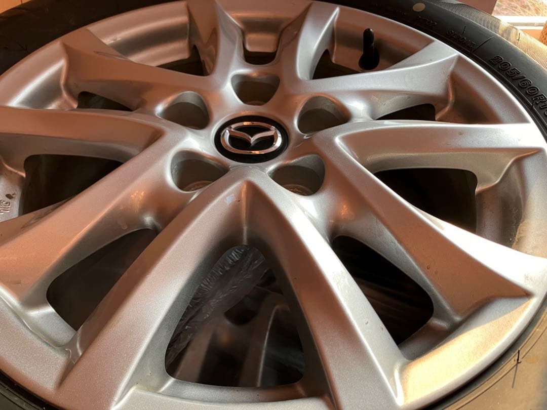 MAZDA アクセラ 16インチ純正ホイールタイヤ 4個セット205/60R16