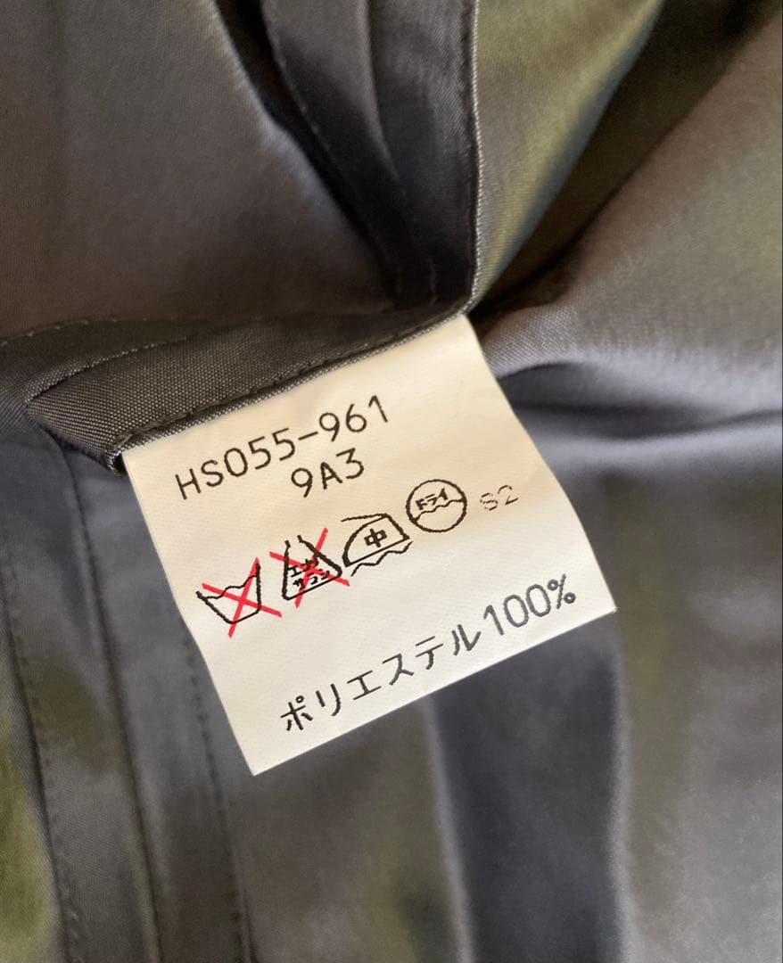 イヴサンローラン　ロングコート フレア シック バイカラー 36　Vintage