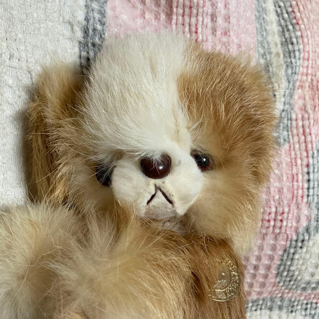 昭和レトロ　TOKYO FUR TOYS 犬　KOBAYASHI ぬいぐるみ