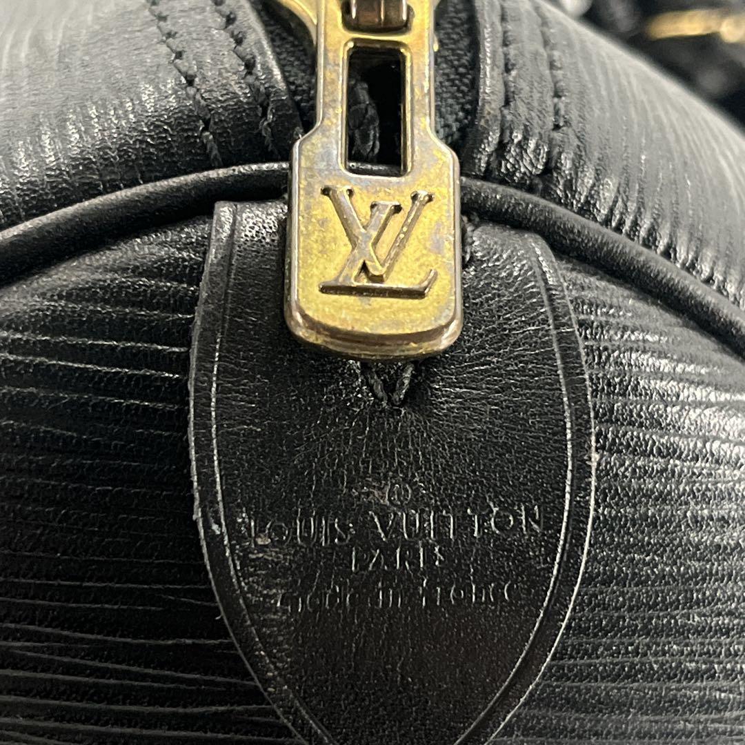 LOUIS VUITTON ボストンバッグ　キーポル50 エピ　旅行カバン　黒