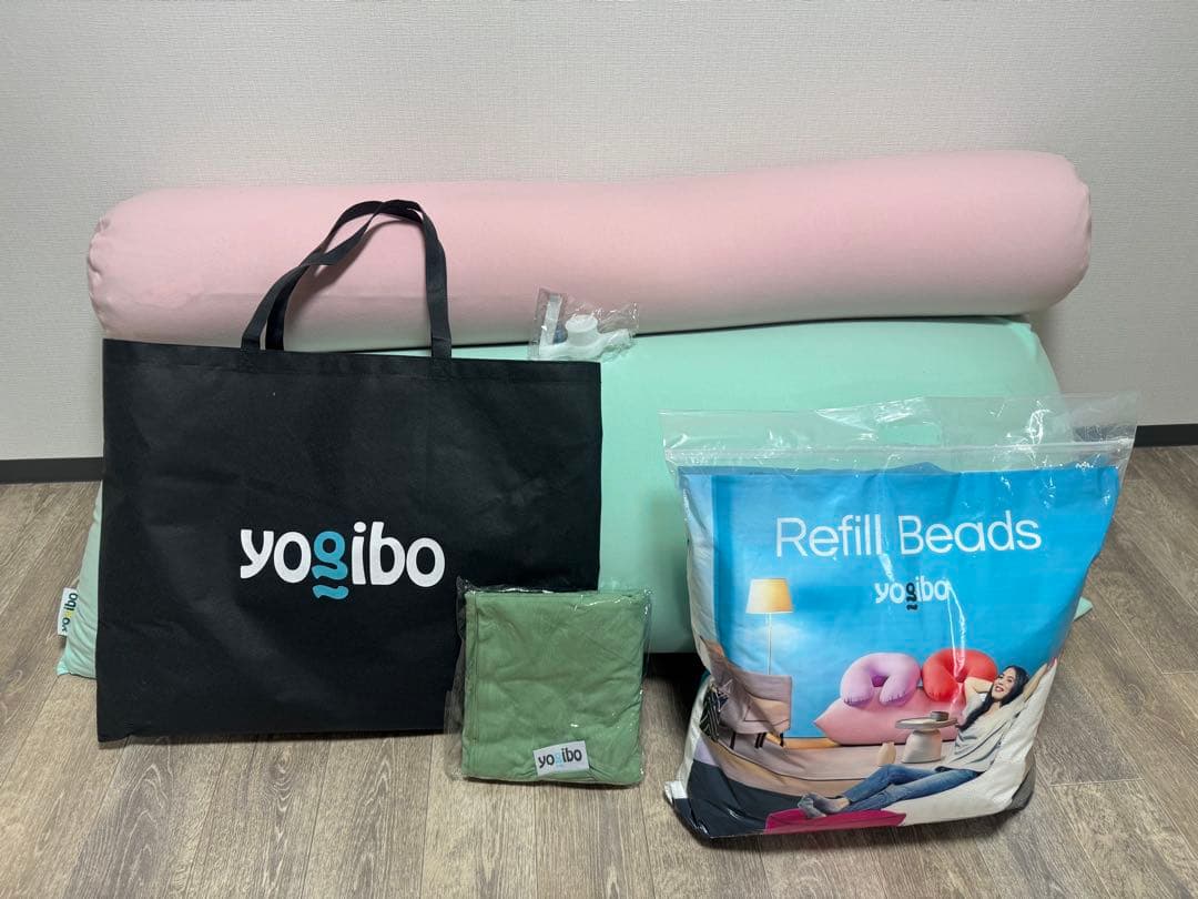 yogibo maxのセット