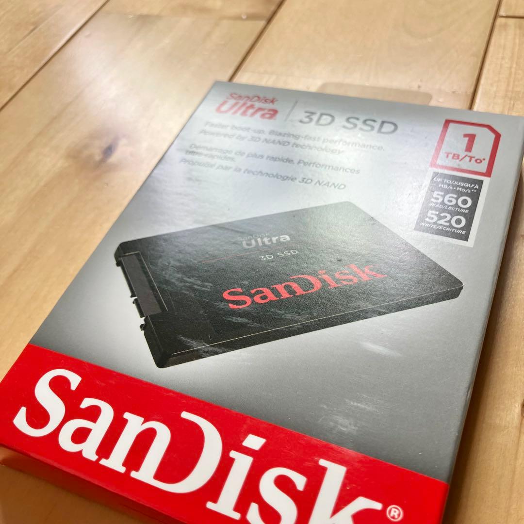 SanDisk Ultra 3D SSD 1TB サンディスク
