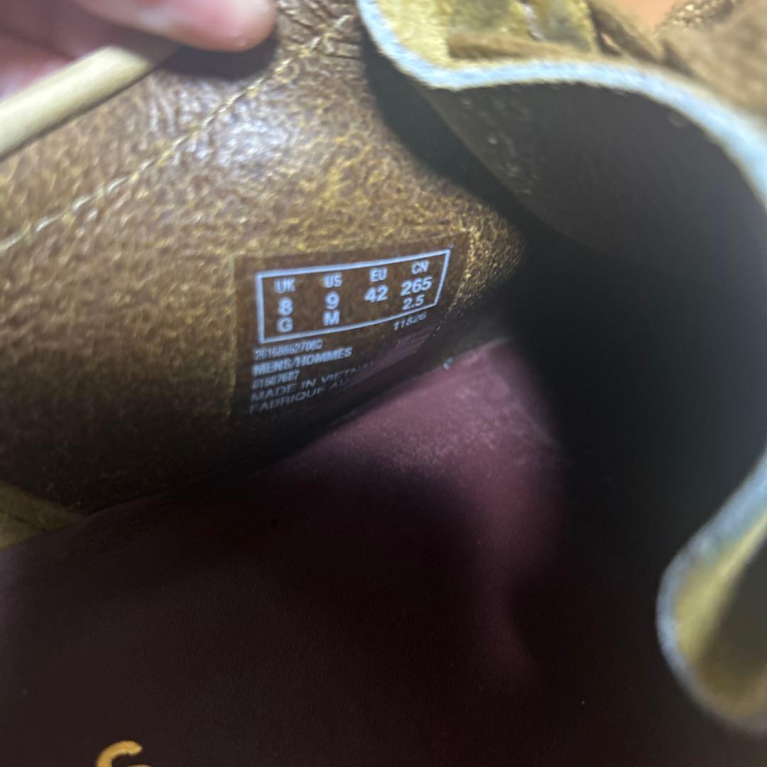 CLARKS ORIGINALS ワラビー　モカシンブーツ　26.5cm