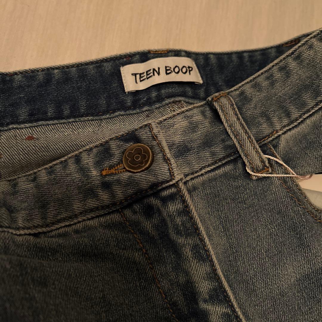 TEEN BOOP スリットデニムスカート　M size