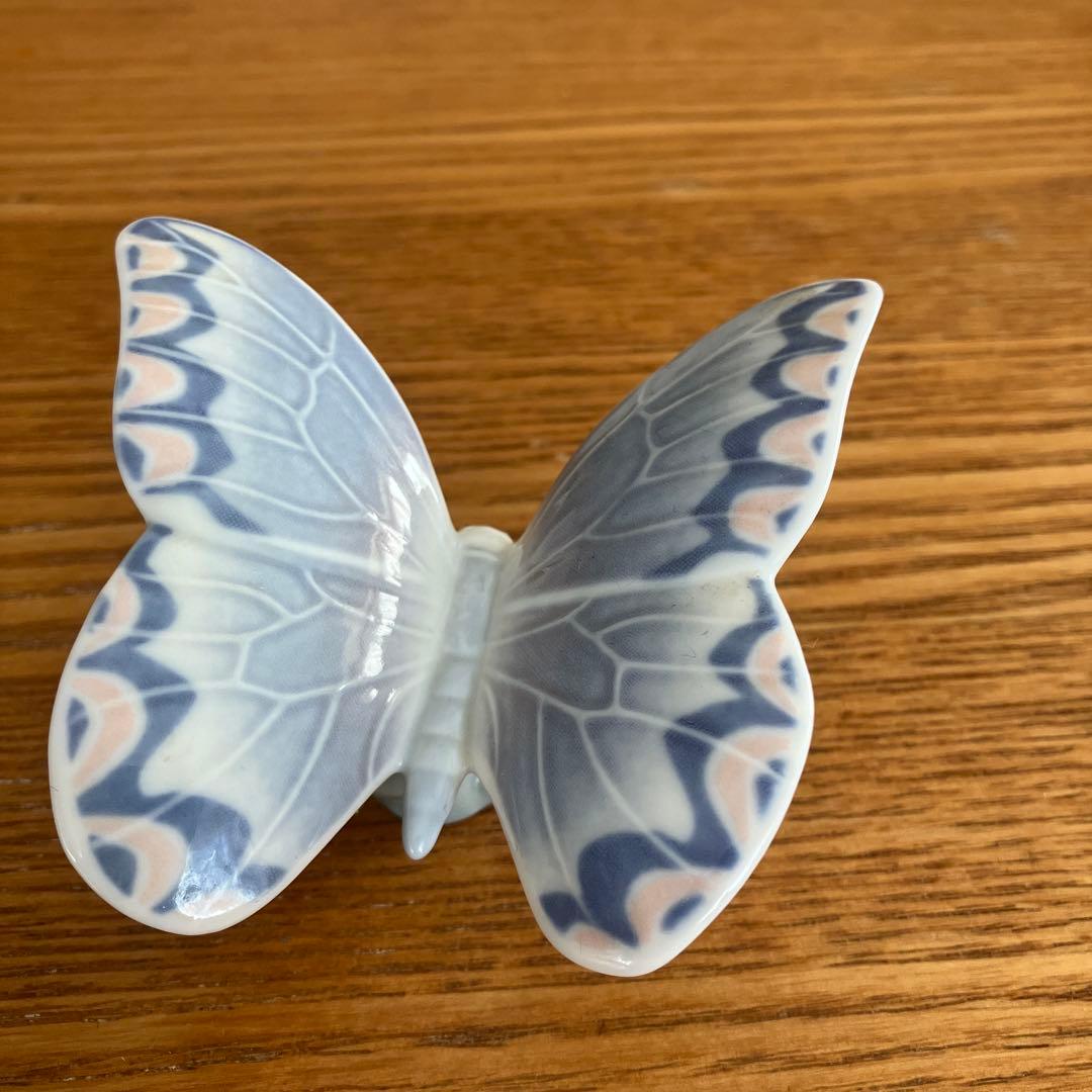 美品　リヤドロ　NAO 蝶