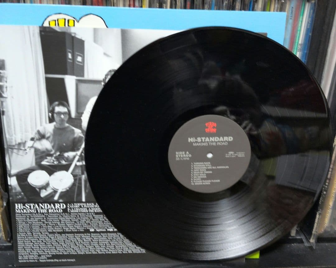 Hi-STANDARD MAKING THE ROAD 日本国内盤レコード