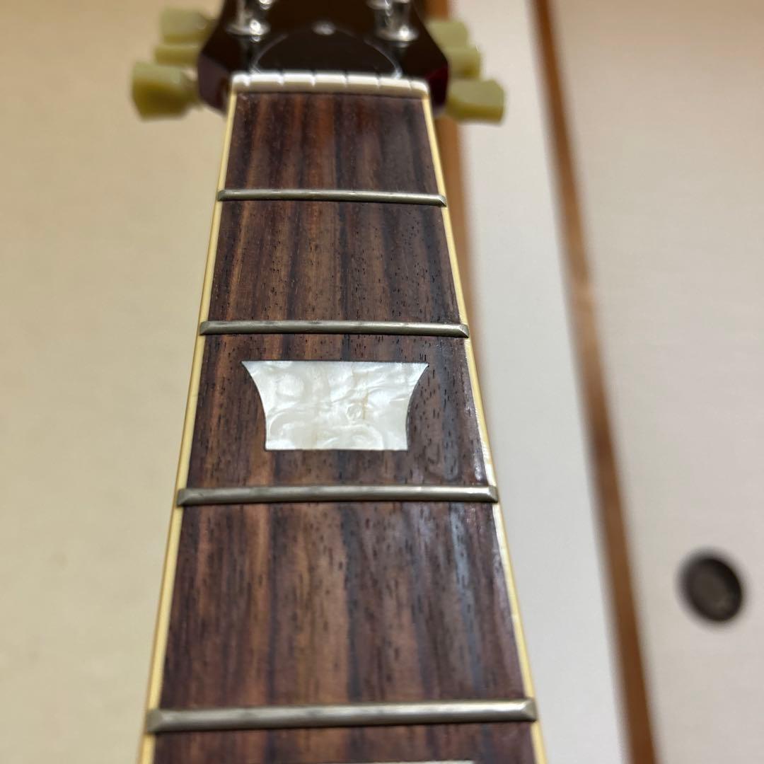 Burny バーニー レスポールタイプ エレキギター オレンジ※テールピース欠品
