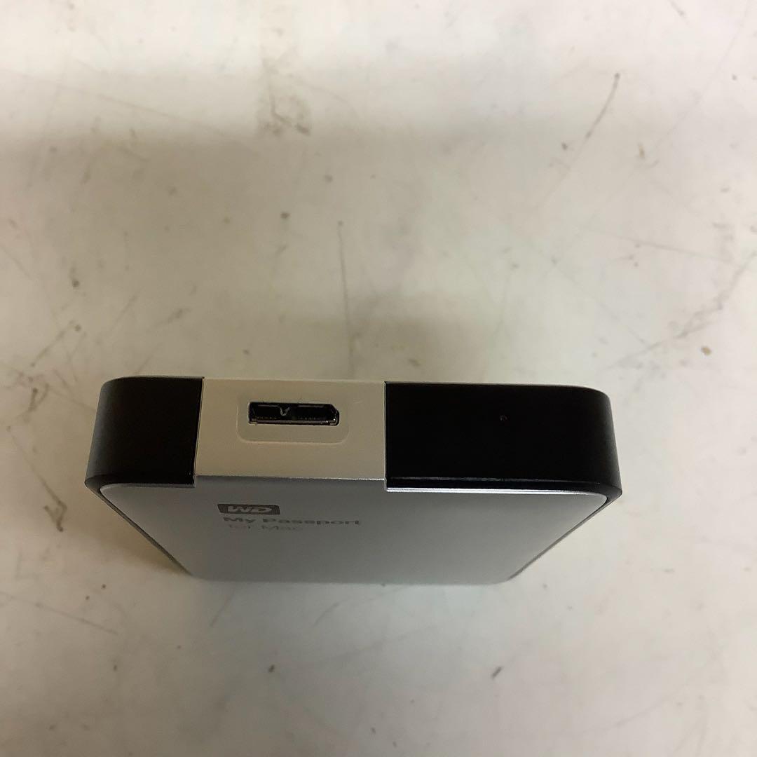 WD My Passport for Mac 2TB外付HDD箱付（わ-47）