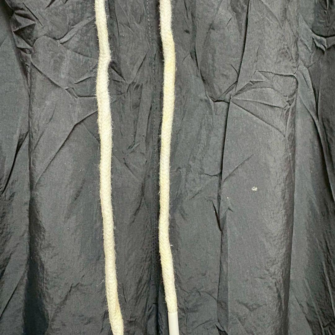 NIKE XL スウッシュ総柄 ナイロンパンツ ブラック　XL
