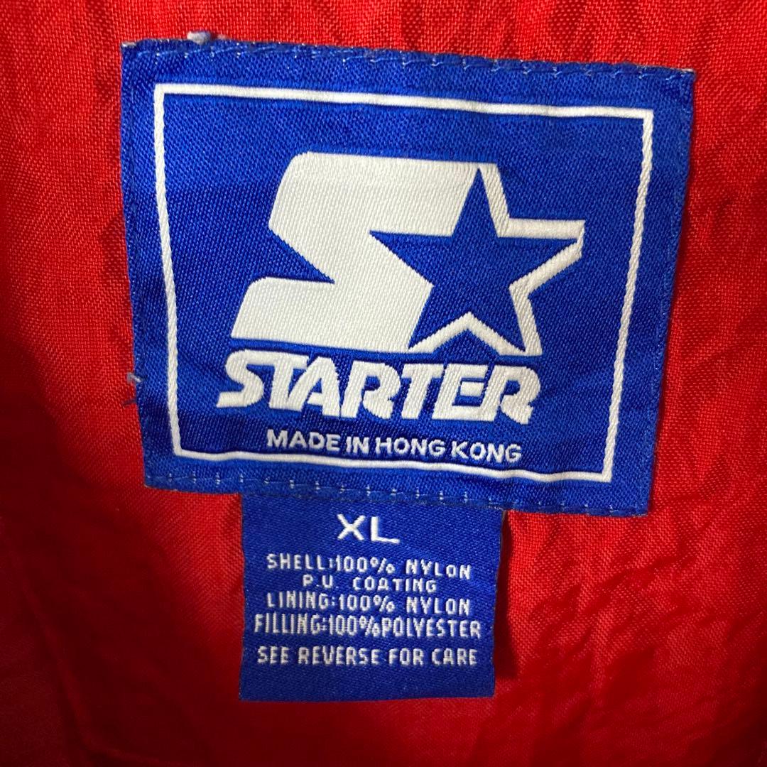 90sスターター ネブラスカ大学カレッジ ハーフジップ ジャケットアメリカン古着