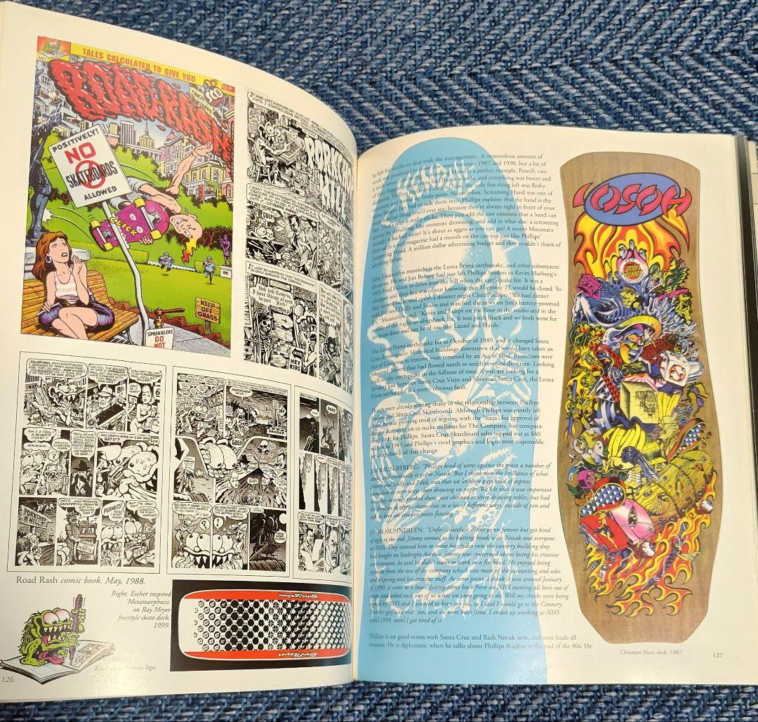 洋書 SURF SKATE ART & ROCK OF JIM PHILLIPS