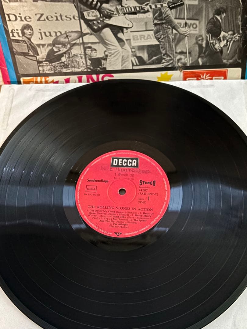 ROLLING STONES IN ACTION ドイツ盤