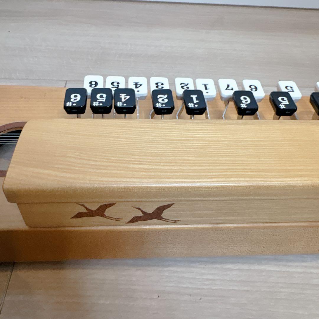 【美品】SUZUKI 大正琴 弁慶 高級 ソフトケース付き　和楽器　高級電気琴