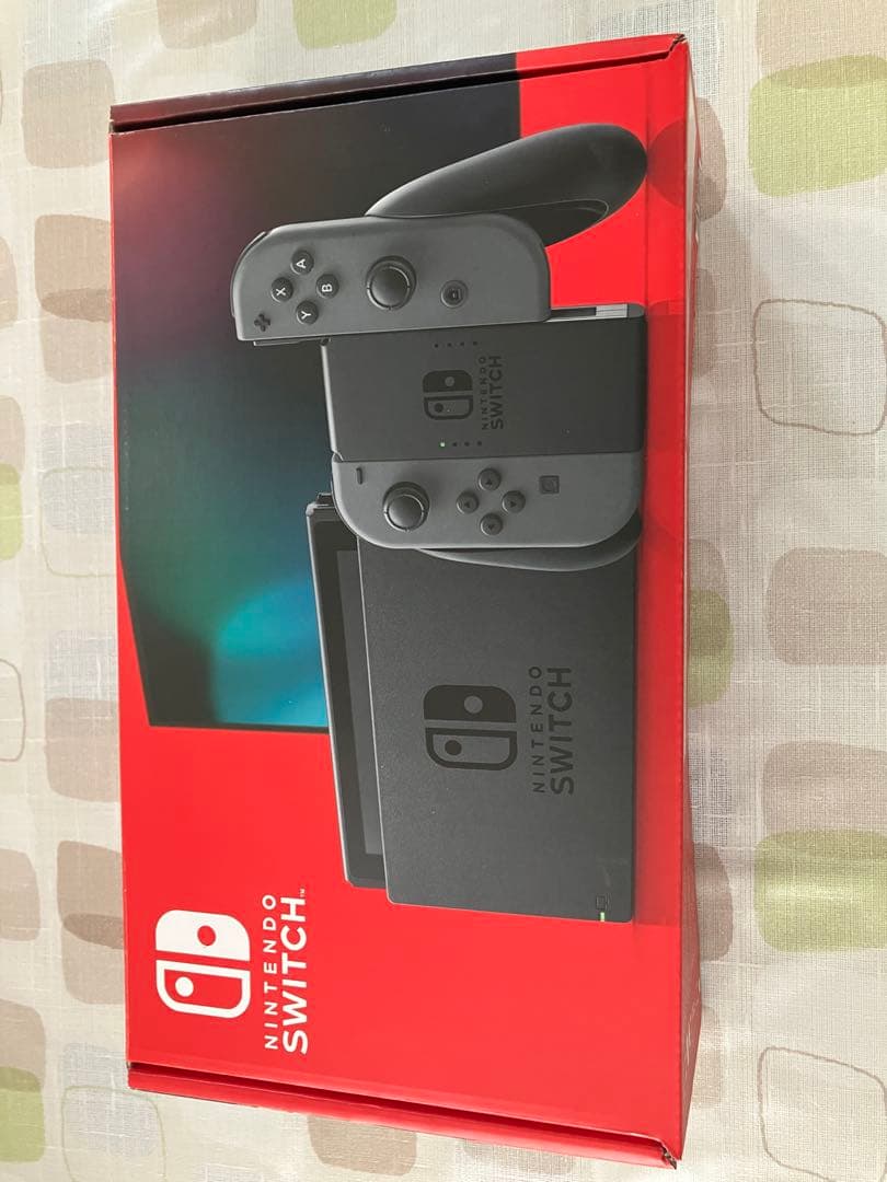 Nintendo Switch グレー 本体+付属品(Micro SDなし)