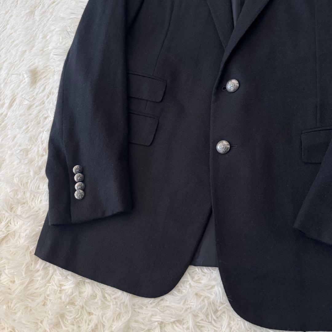 最高級ライン✨ラルフローレン パープルレーベル カシミヤ 100 ジャケット 黒