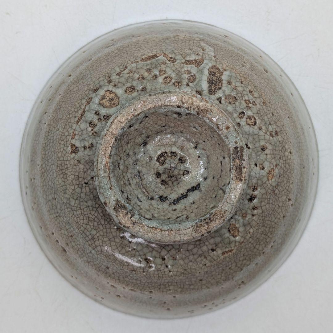 古い萩茶盌 用心箱 萩焼 抹茶碗 抹茶茶碗 茶道具 茶器 食器 梅花皮 古萩写