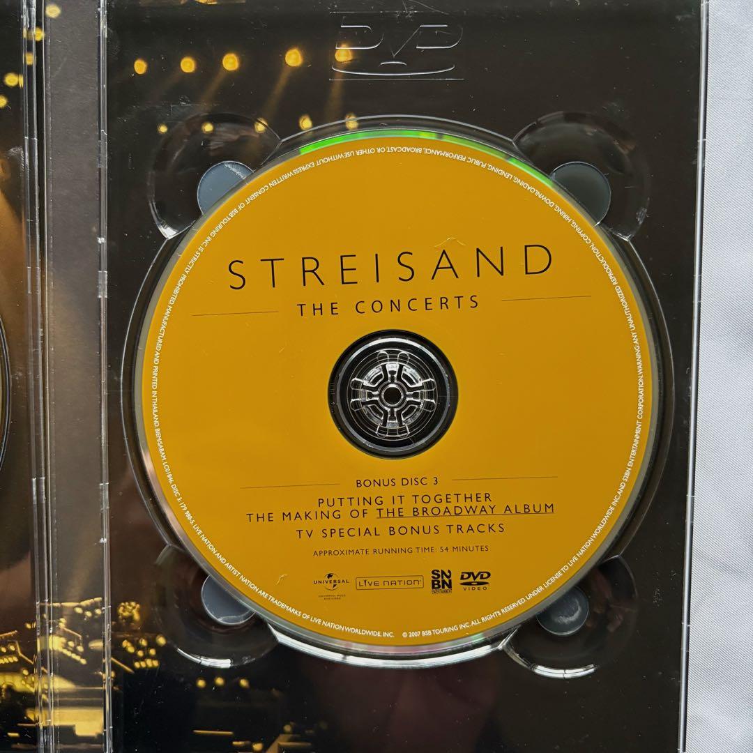 稀少・美品バーブラ・ストライサンドDVD・BOX「THE CONCERTS」