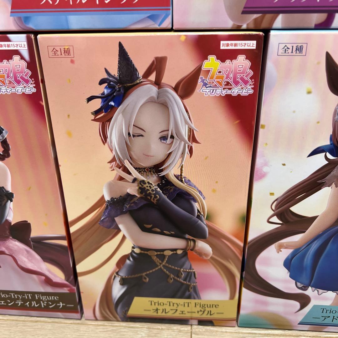 ウマ娘 フィギュア ラウンドワン限定 5種セット