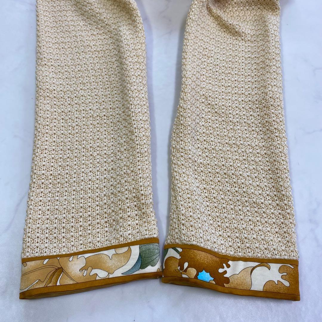 タグ付き新品★LEONARD テーラードジャケット シルク混 金ラメ 40