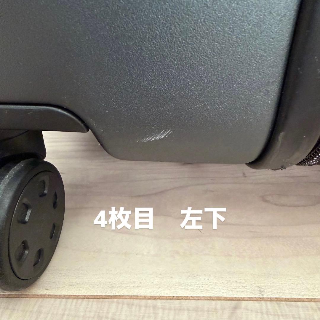 無印良品 105L スーツケース ハードキャリーケース バーを自由に調節できる