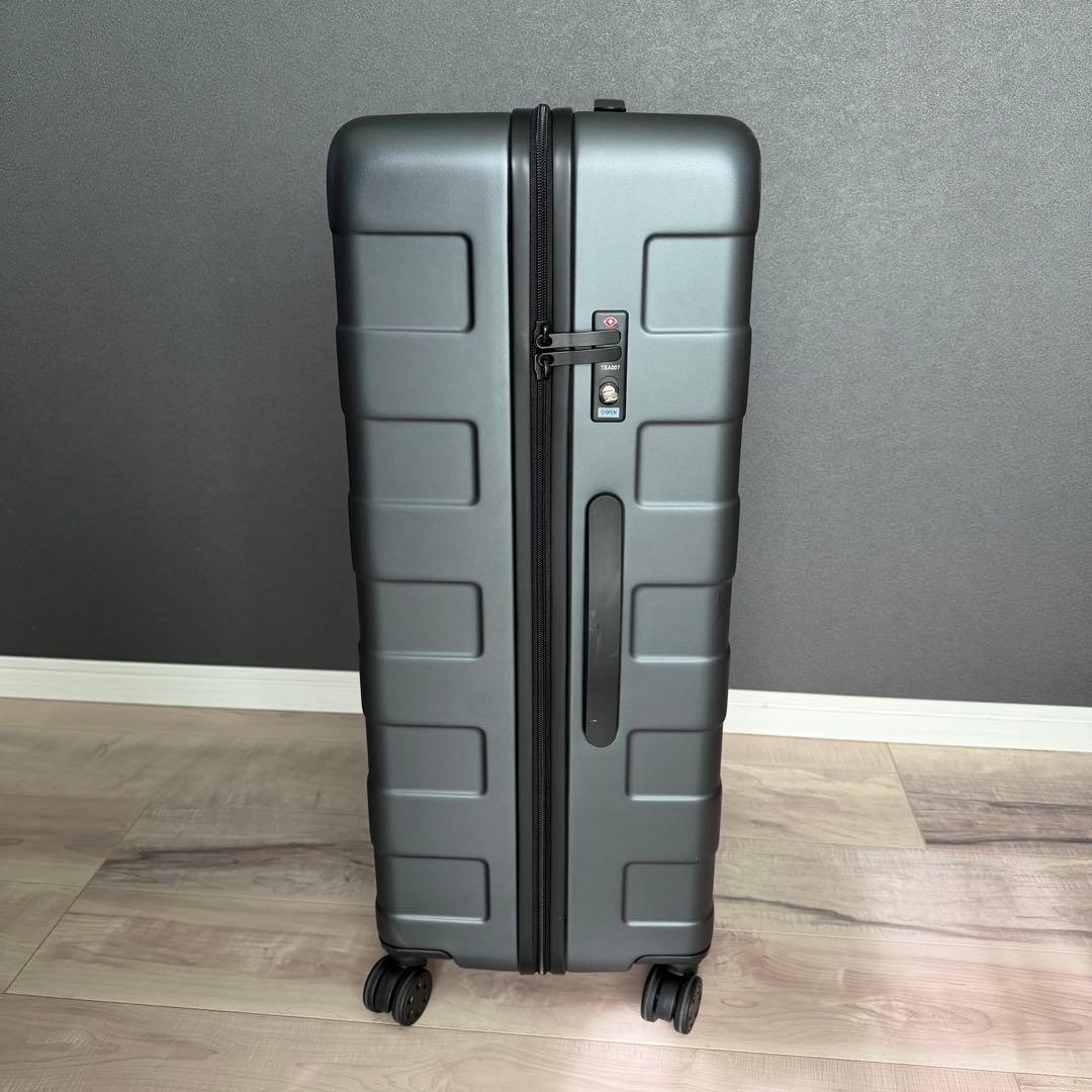 無印良品 105L スーツケース ハードキャリーケース バーを自由に調節できる