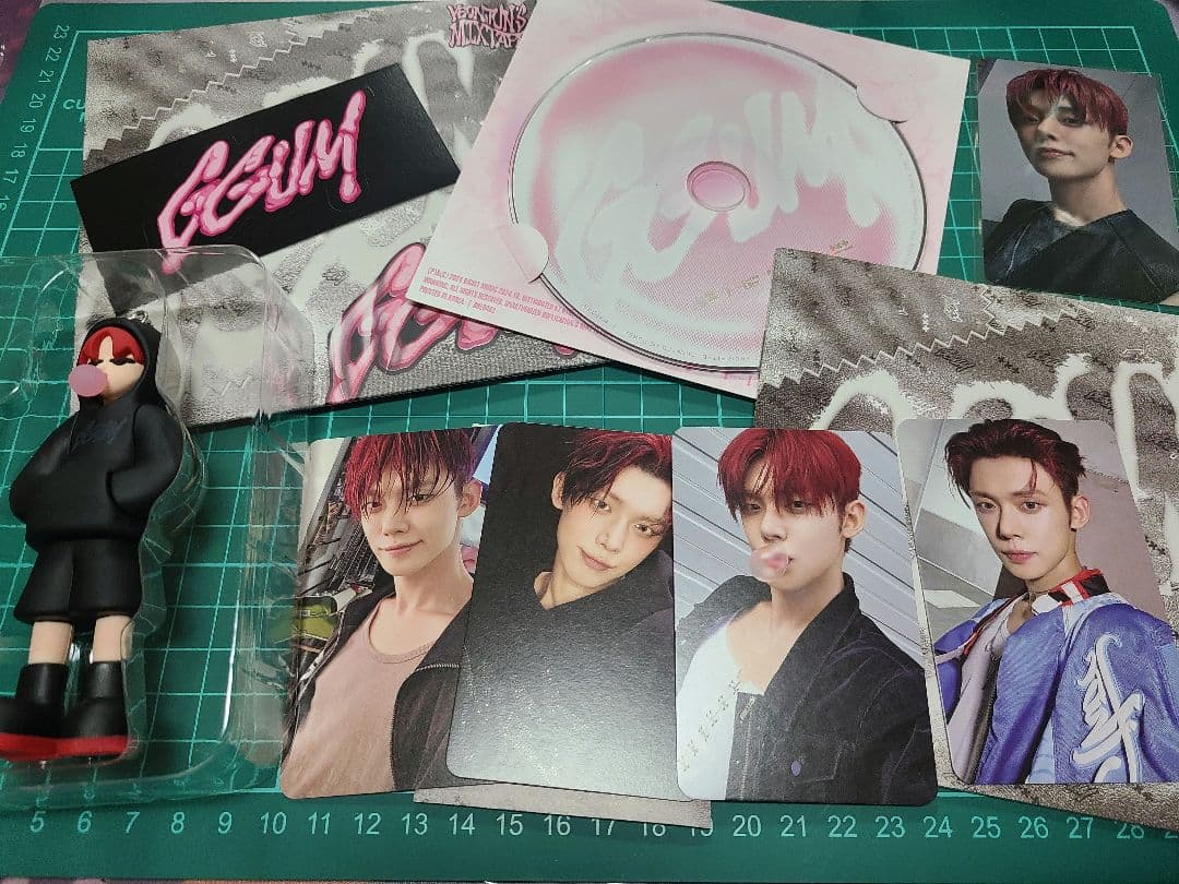 TXT ヨンジュン GGUM CD ユニバ特典トレカ付き