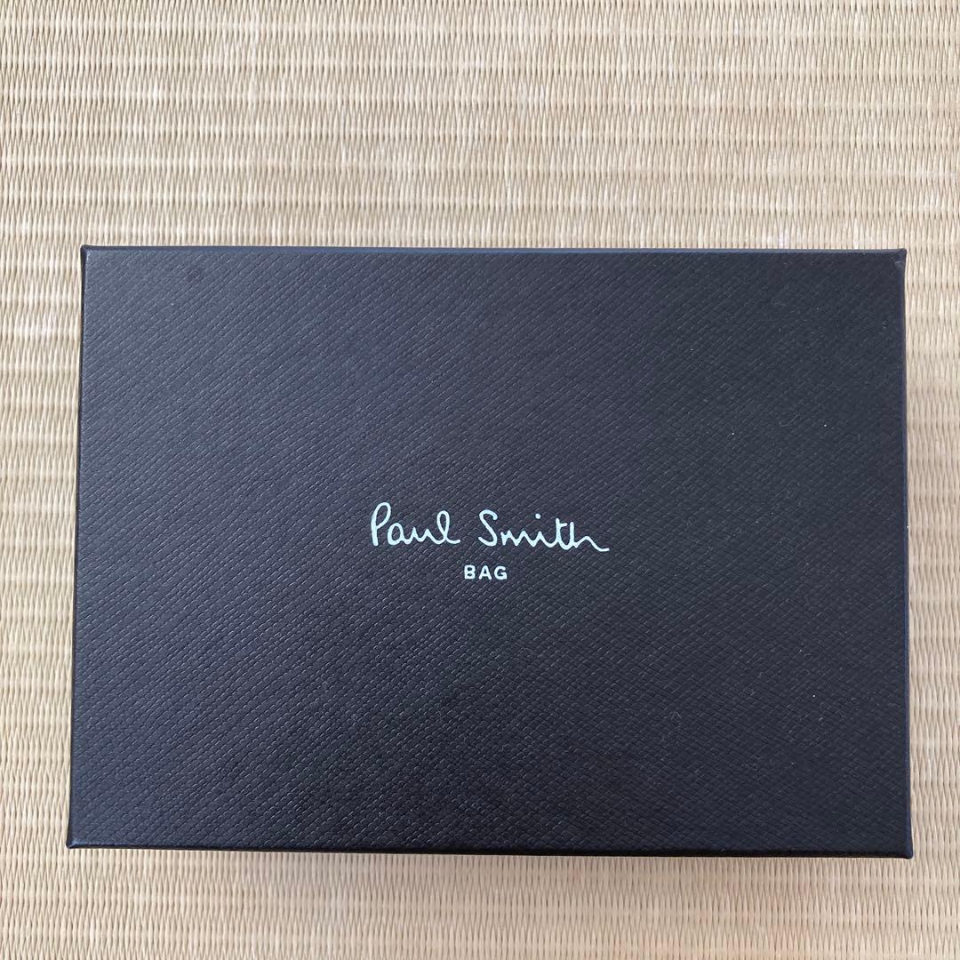 Paul Smith ラブレター　がま口三つ折り財布　黒